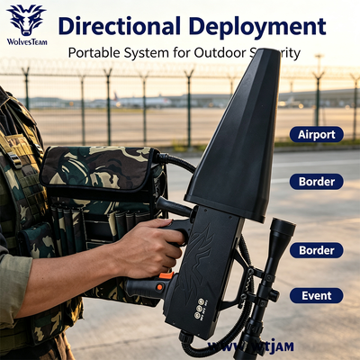 Comprar Sistema anti-UAV de 120W com duração de bateria de 1 hora Fabricação em linha