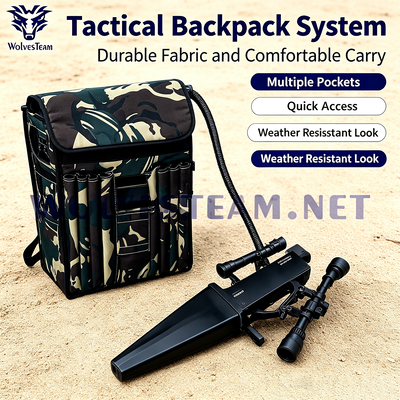 Comprar 120W 4-Band Portátil Mochila UAV Jammer com Bateria de 1 Hora para Operações de Campo Fabricação em linha