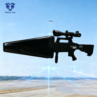 Comprar Telescópio exterior do laser do IR da forma da arma do dispositivo do jammer do zangão IP55 Fabricação em linha