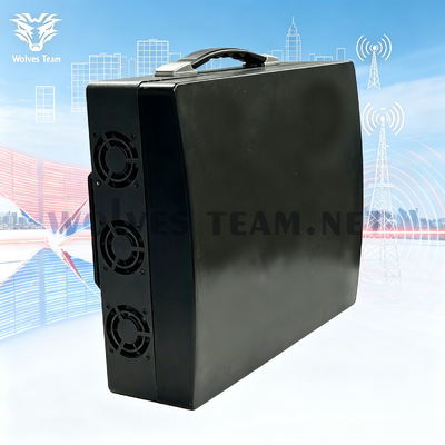 Comprar Bloqueador de Sinal de Drone Personalizado para Exterior ou Interior de 4 Bandas para Jammer Anti-Drone Fabricação em linha