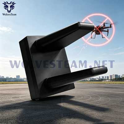 Comprar Supressor de Sinal de Drone Portátil Preto para Voo Baixo, Aplicação de Segurança Interna e Externa Fabricação em linha