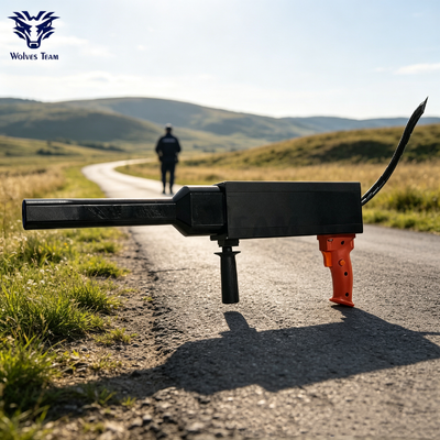 Comprar Até 1000M IP55 Outdoor Long Range UAV Signal Jammer Tipo de Arma Anti Drone Suppressor Fabricação em linha