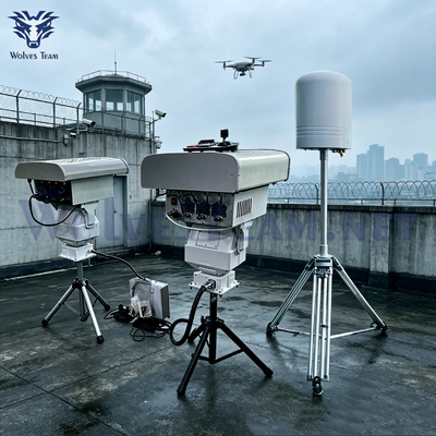 Comprar Jammer Direcional Combinado Anti-Drone Integrado com Detector de Drone e Localizador de Piloto - Alcance Efetivo de Jamming e Detecção Superior a 1000 Metros Fabricação em linha