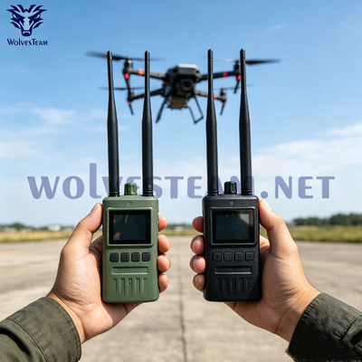 Comprar Detector de drones portáteis com bateria e antena omnidirecional Fabricação em linha