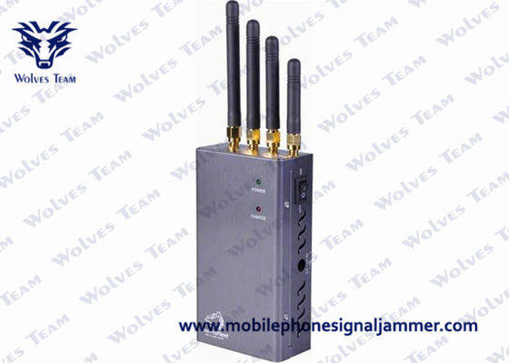 O Portable 5 une o jammer do telefone celular de 3G 10m 1W