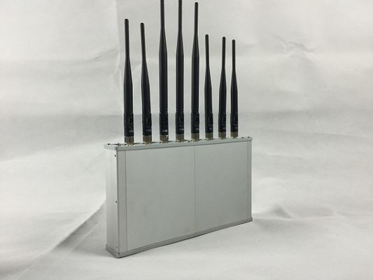 8 jammer do telefone celular do Desktop 20m das faixas 8W