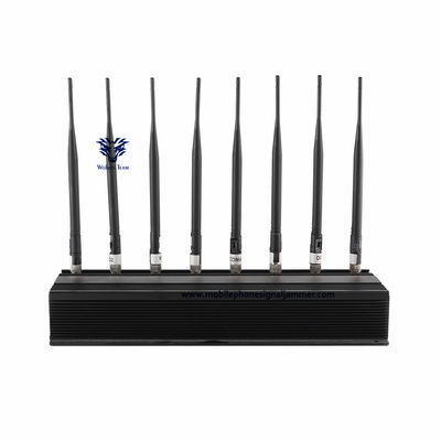 Jammer de controle remoto do sinal do telefone celular de WiFi 3G 4G 5g G/M da multi antena Omni-direcional da faixa que encontra a sala de /Exam