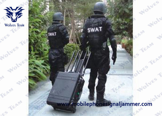 200 watts 300 de IED medidores de jammer da bomba para anti - terrorismo