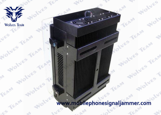 Jammer de prisão poderoso Jammer de celular WiFi Bluetooth com painel direcional Antenas