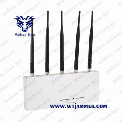 jammer poderoso Glonass do sinal de 10W GPS todo o GPS L1 L2 L3 L4 L5 50 ao tempo 60Hz longo 80 medidores