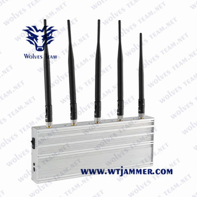 jammer poderoso Glonass do sinal de 10W GPS todo o GPS L1 L2 L3 L4 L5 50 ao tempo 60Hz longo 80 medidores