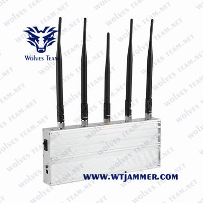 jammer poderoso Glonass do sinal de 10W GPS todo o GPS L1 L2 L3 L4 L5 50 ao tempo 60Hz longo 80 medidores