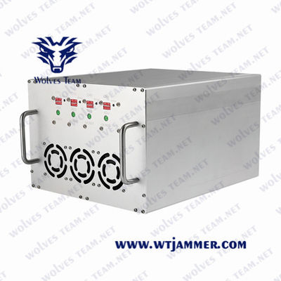 Telefone celular celular poderoso interno WiFi da G/M CDMA 3G 4G 5G/jammer sinal de Bluetooth 100 medidores de escala