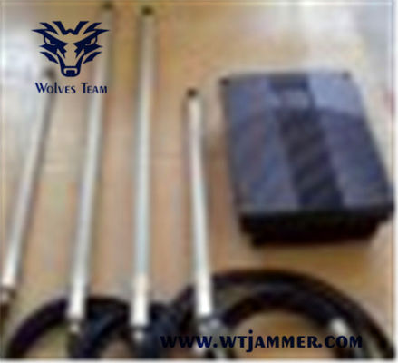 A instalação fácil do jammer poderoso exterior do sinal da G/M CDMA/UMTS/4G LTE/Wimax 5G do jammer do telefone celular