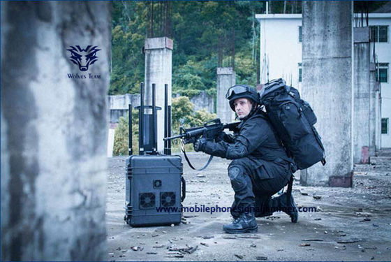 comprar Dispositivo impermeável do jammer do portable de UHF400 megahertz 600W 600m online manufacture