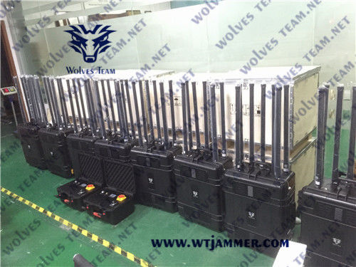 Dispositivo impermeável do jammer do portable de UHF400 megahertz 600W 600m