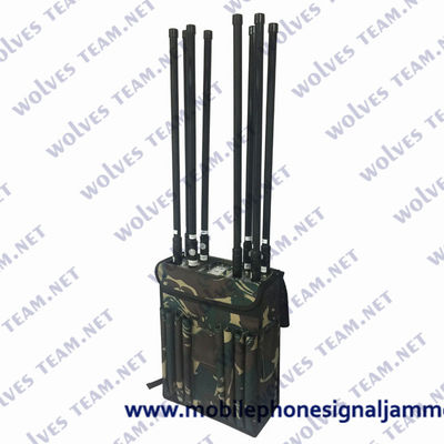 Tudo em um dispositivo do jammer do sinal 5G Sigmal do móbil que obstrui o sinal de GPS WiFi RF com tipo da trouxa