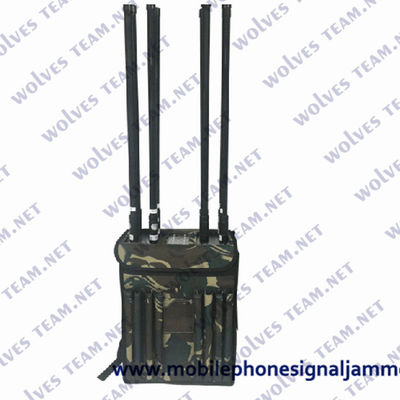 150 medidores de dispositivo móvel do jammer do sinal de 80w que obstrui o jammer de 2G 3G 4G 5G