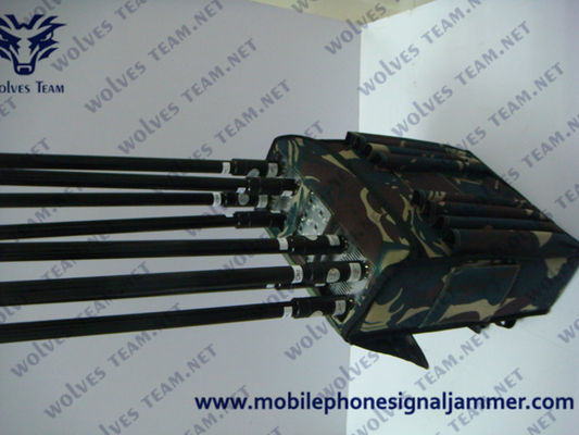7 faixas 120 medem o jammer do disruptor do telefone celular de 50 watts