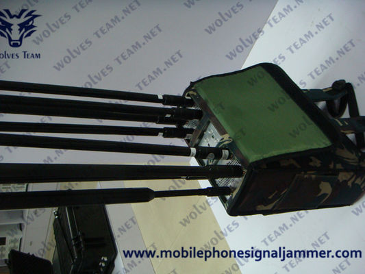 Jammer sem fio do construtor do sinal do telefone 50w de Bluetooth para forças armadas