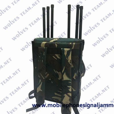 Jammer sem fio do construtor do sinal do telefone 50w de Bluetooth para forças armadas