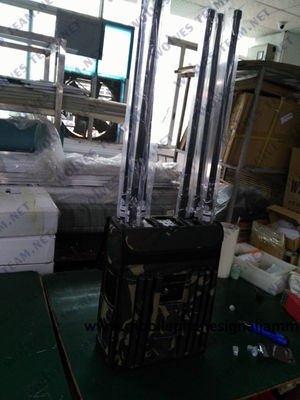 Jammer sem fio do construtor do sinal do telefone 50w de Bluetooth para forças armadas