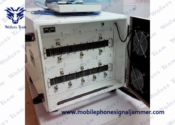 jammer ajustável do sinal do poder superior 13Bands toda a frequência 20-3600MHz todo o jammer do sinal do telefone celular 5G