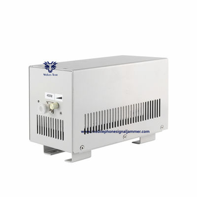Uso de utilização impermeável exterior do jammer da prisão do sinal do zangão para o jammer do sinal de 80W 120m WiFi2.4G Bluetooth