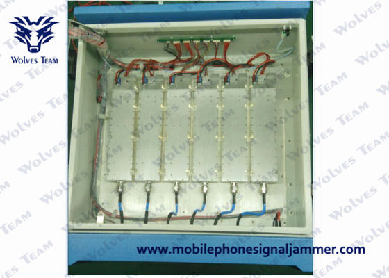 Frequência completa 25 - jammer exterior do sinal de 6000MHz 800W DDS