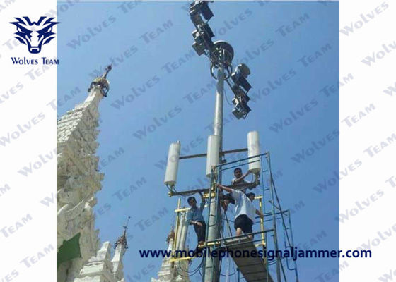 Frequência completa 25 - jammer exterior do sinal de 6000MHz 800W DDS
