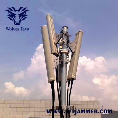 jammer exterior do sinal 350W de 3G 4G WIFI 200m para a prisão