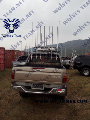 Jammer militar do sinal do VHF do watt UHF300MHz do Portable 600