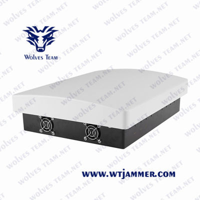80 medidores de jammer impermeável do telefone celular que obstrui o jammer do sinal da G/M CDMA 3G 4GLTE 5G WiFi GPS