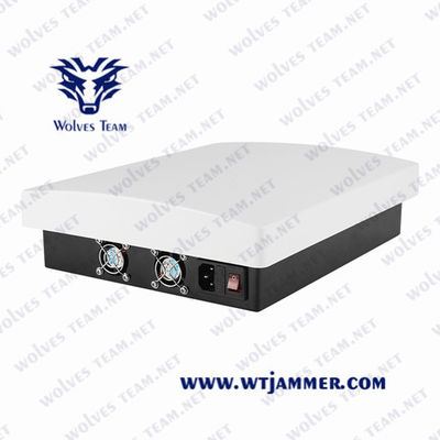 80 medidores de jammer impermeável do telefone celular que obstrui o jammer do sinal da G/M CDMA 3G 4GLTE 5G WiFi GPS