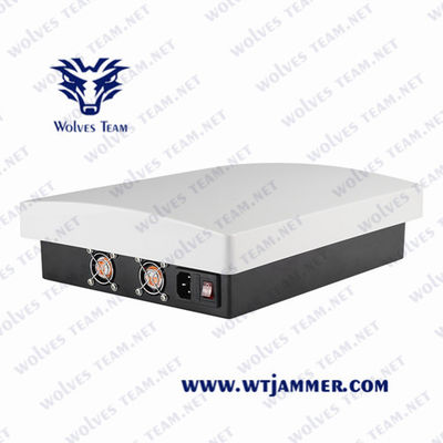 80 medidores de jammer impermeável do telefone celular que obstrui o jammer do sinal da G/M CDMA 3G 4GLTE 5G WiFi GPS