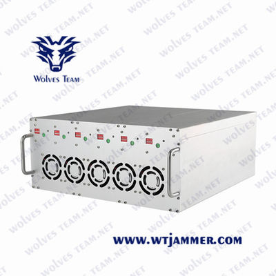 Todo o telefone celular UMTS/4G LTE/WIMAX/sinal de WIFI2.4G/5.8G UHF400/VHF300/GPSL1 5G jammer