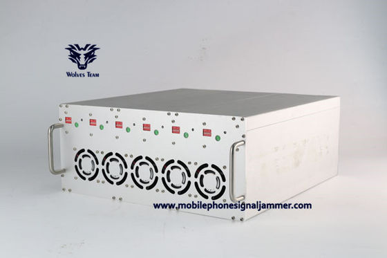 jammer exterior sem fio do sinal de 100W WiFi 3G 4G GPS Bluetooth