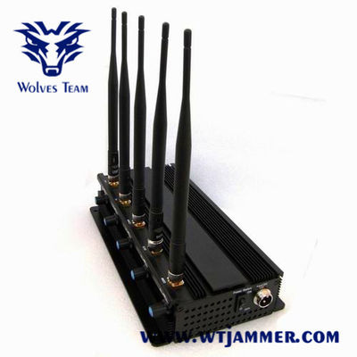 jammer do sinal do telefone celular 15W 3G de 40m para o centro de conferências