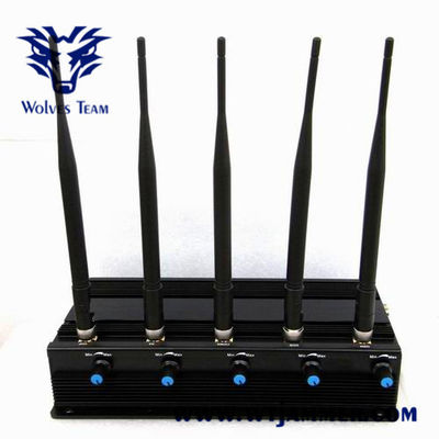 jammer do sinal do telefone celular 15W 3G de 40m para o centro de conferências