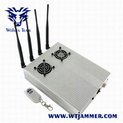 A DCS PCS 3G 25 do Desktop mede o jammer do controlo a distância 4W