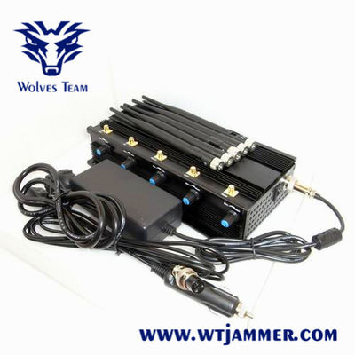 Telefone celular de 11W 40m CDMA G/M e jammer poderosos de Wifi