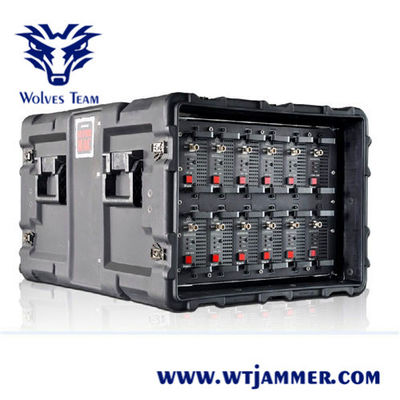 1200W 500m 20 - 3000MHz 12 une o jammer do sinal da bomba