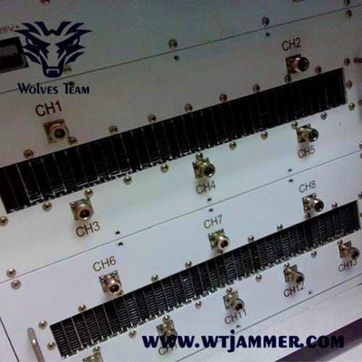 Jammer militar da bomba do trem do DDS 25-6000MHz 450W 1km