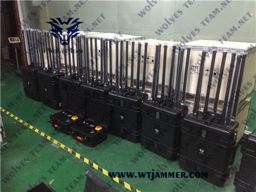 12 jammer da bomba das faixas 868W IED para o trem militar