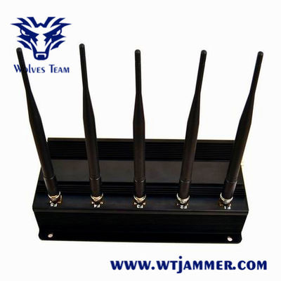 Salas de reunião 40m 7W todo o jammer de GPS