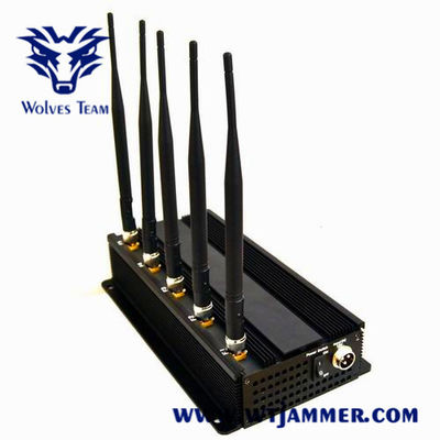 Salas de reunião 40m 7W todo o jammer de GPS