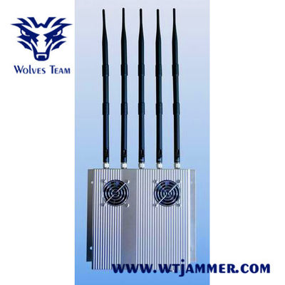 Jammer interno do sinal 25W da antena 60m da G/M CDMA 3G WIFI 5
