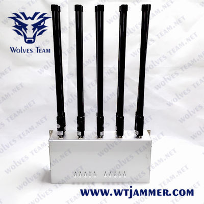 A frequência completa 8 une o jammer do telefone celular de Wirelss 18W