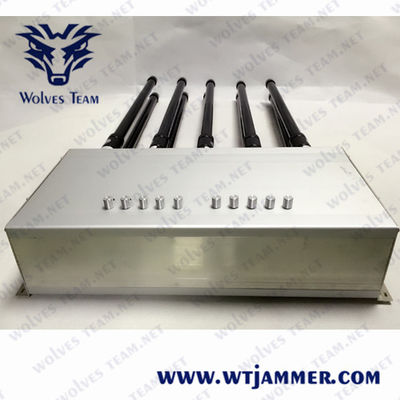 A frequência completa 8 une o jammer do telefone celular de Wirelss 18W