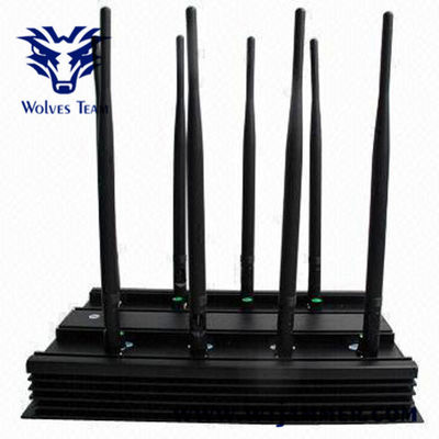 Jammer do telefone celular 16W de CDMA G/M GPSL1 Lojack 50m